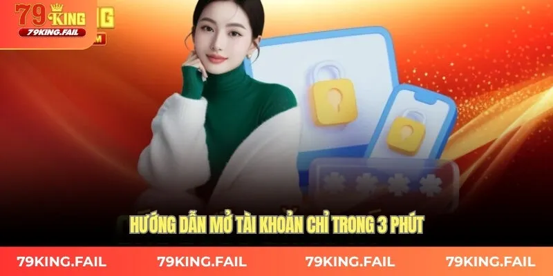 Hướng dẫn mở tài khoản chỉ trong 3 phút