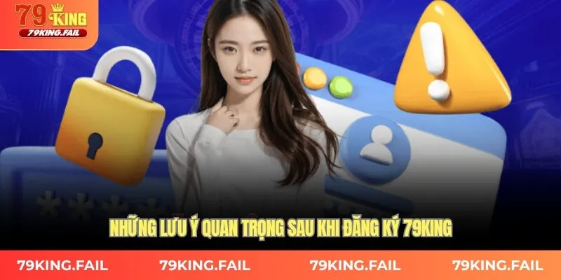 Những lưu ý quan trọng sau khi đăng ký 79KING