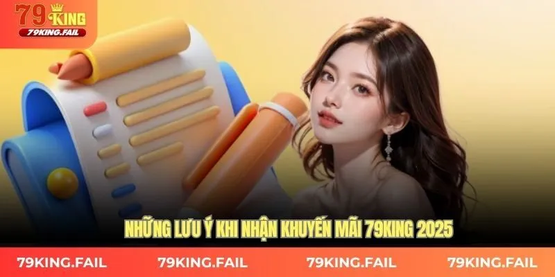 Những lưu ý khi nhận khuyến mãi 79KING 2025